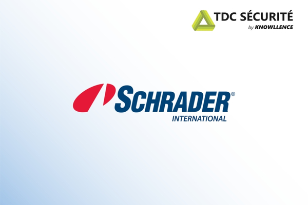 Schrader facilite la communication autour des risques professionnels, du risque chimique et des FDSS