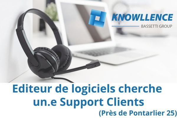 Editeur de logiciels cherche Support Clients