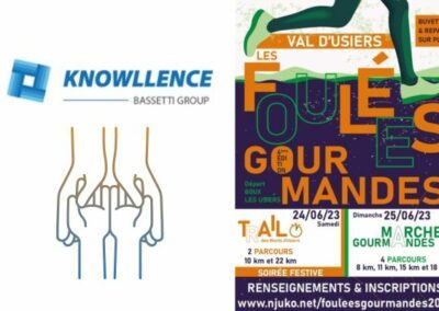 Sponsor officiel des Foulées Gourmandes : l&rsquo;alliance du sport et de la gastronomie