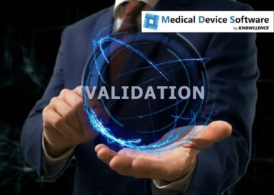 Dossier de validation de Medical Device Software (VSI)
